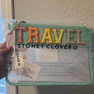 Stoney Clover Lane TRAVEL flat Pouch